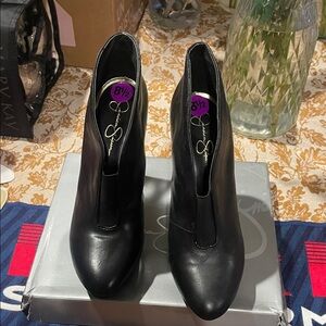 Jessica Simpson Black Heeled Boots